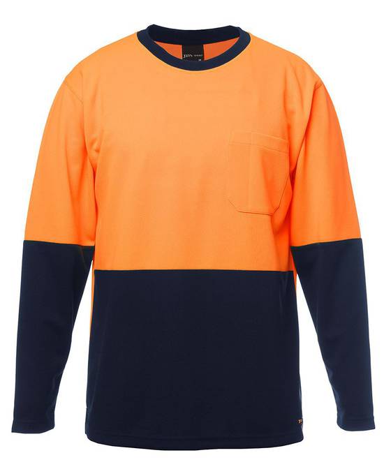6HVTL JB's HV L/S TRAD T-SHIRT